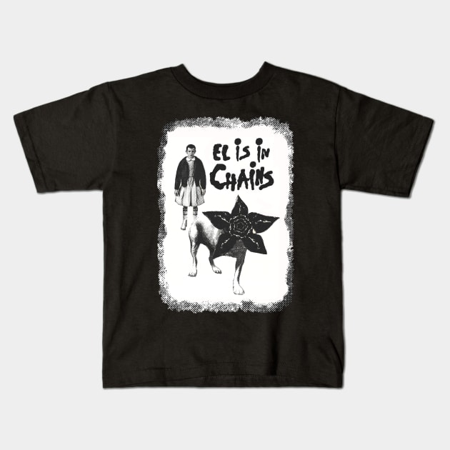 El Is In Chains Kids T-Shirt by EstrangedShop